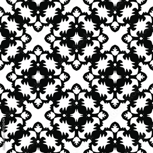  Black and white texture. seamless geometric pattern.  © t2k4