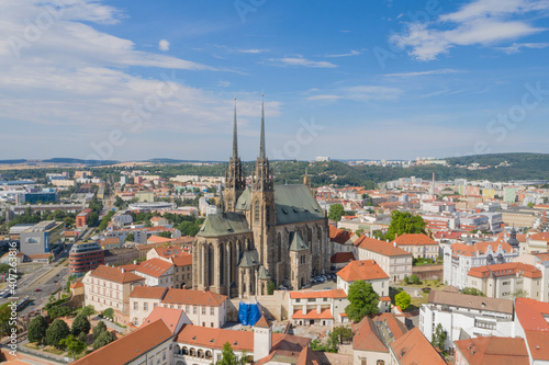 Czech Republic Brno beautiful aerial views