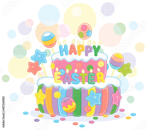 Fancy colorful and sweet Ea...