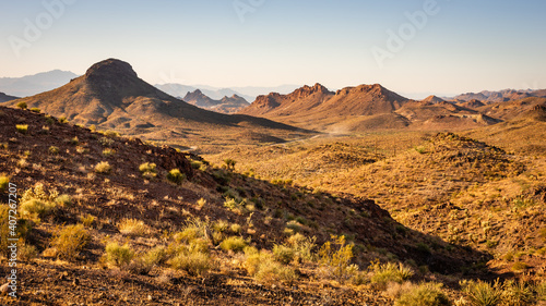 Rugged desert landscape near Oatman Arizona