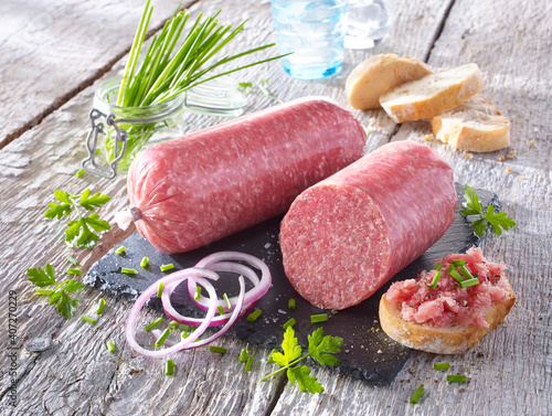 zwiebelmettwurst