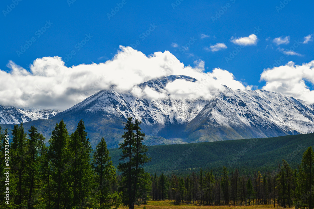 Severo-Chuyskiy range in Altai.