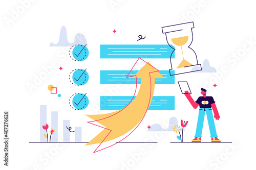 Productivity management with to-do list and task