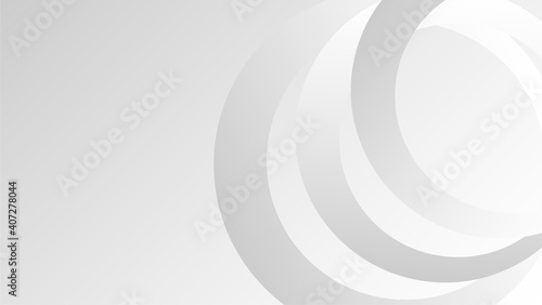 Abstract white and grey background vector