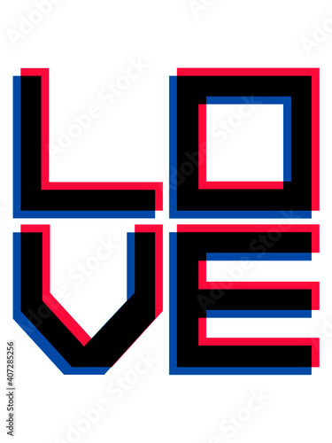 3D Effekt Love 