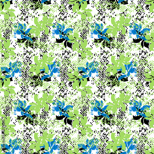 seamless pattern with butterflies