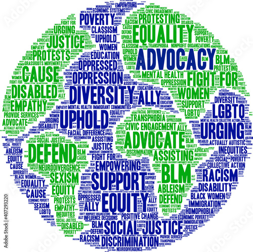 Advocacy Word Cloud