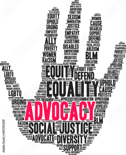 Advocacy Word Cloud