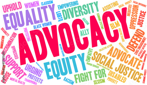 Advocacy Word Cloud
