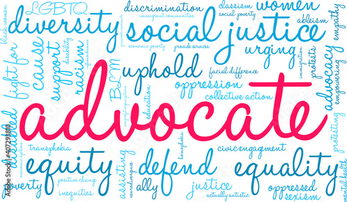 Advocate Word Cloud