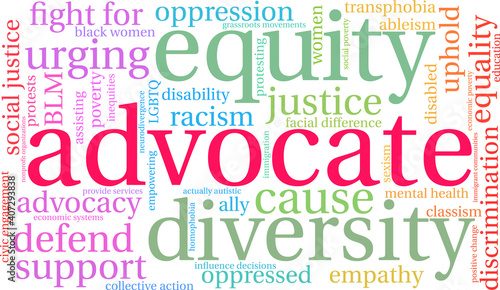 Advocate Word Cloud