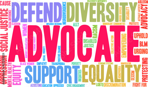 Advocate Word Cloud