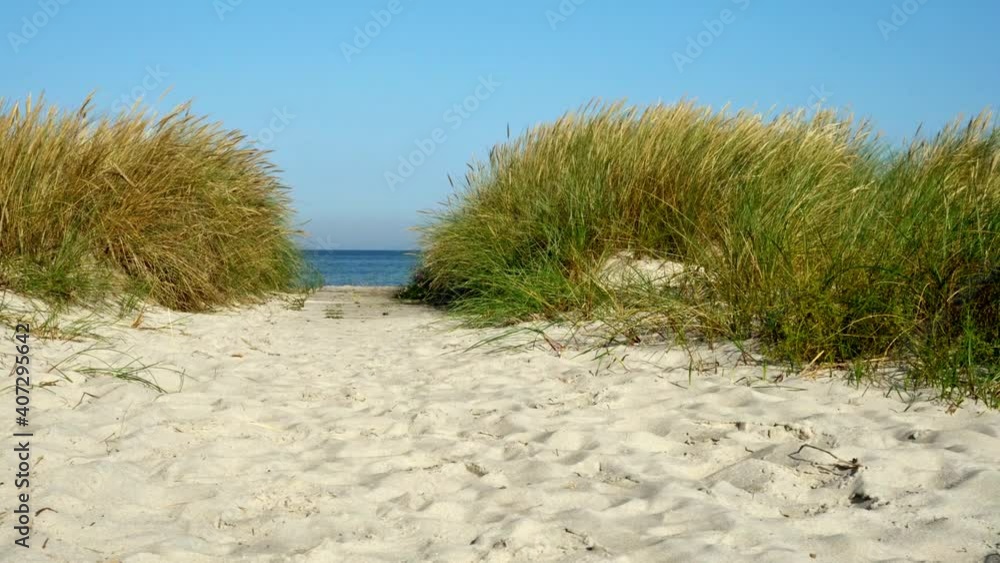 Ostsee Urlaub - Strand Dünen Panorama Ostsee Urlaub - Strand Dünen Panorama