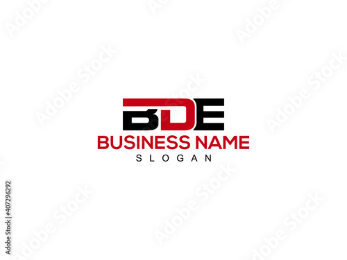 BDE Logo Letter For Business photo