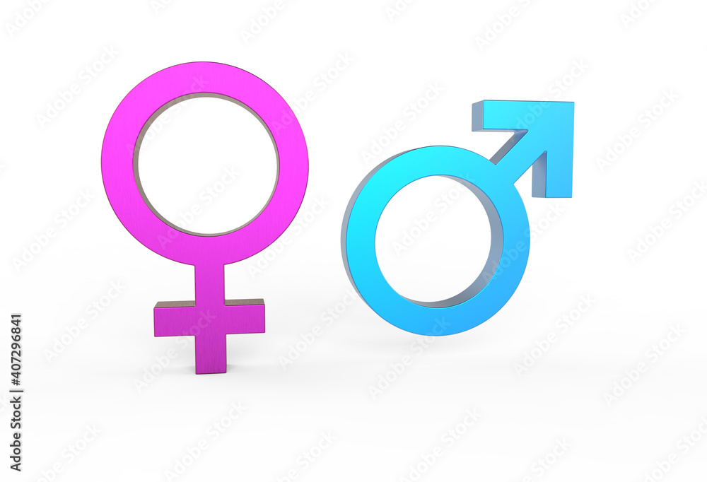 3d render Male And Female Symbols In Blue And Pink Color With Shadow On The Ground.
3d render Male And Female Symbols In Blue And Pink Color With Shadow On The Ground.