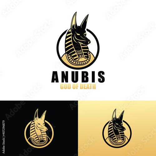Anubis logo template design