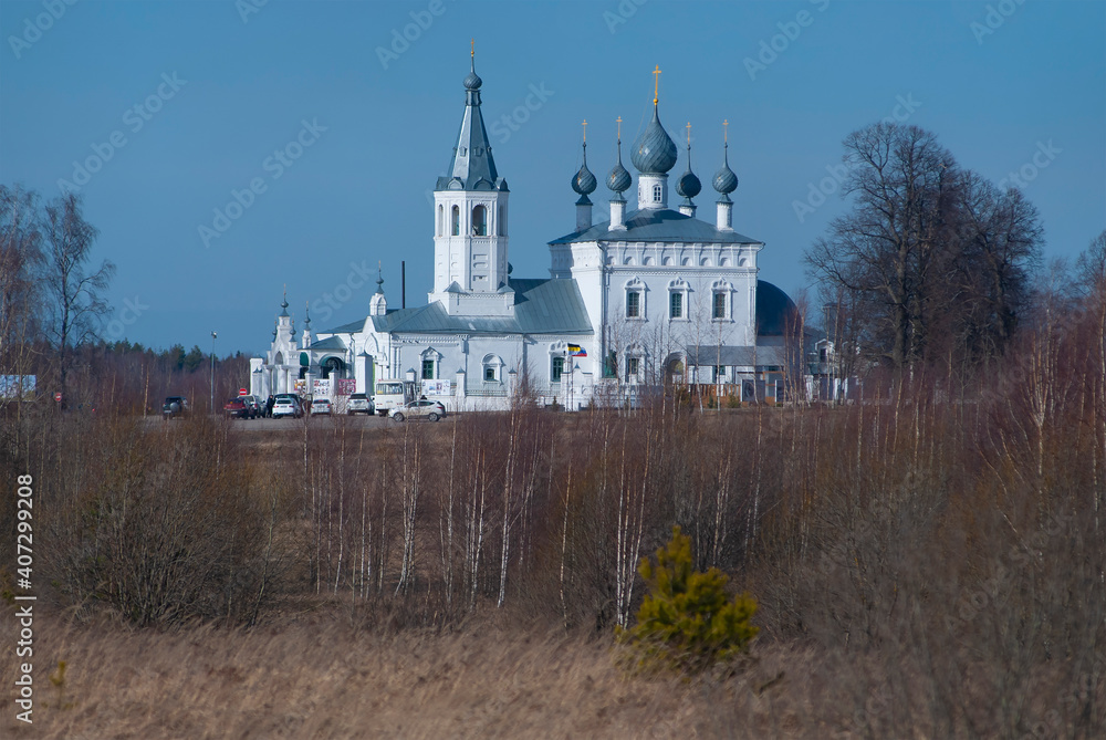 The Church of St. John Chrysostom in the village of Godenovo. Rostov district of the Yaroslavl region