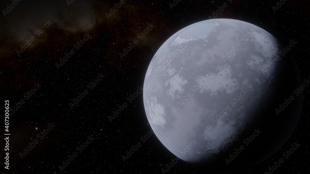 Obraz premium Planets and galaxy, science fiction wallpaper. Beauty of deep space. Billions of galaxy in the universe Cosmic art background 3d render 