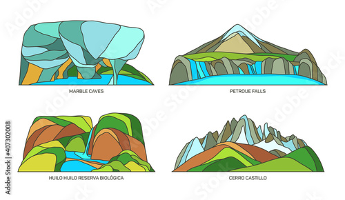 Chile natural landmarks, national parks and travel