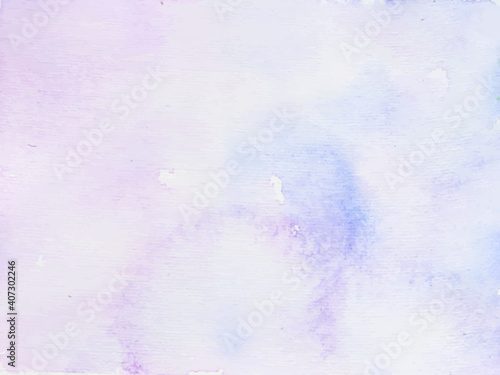 Hand painted watercolor abstract watercolor background, vector illustration