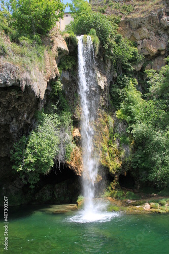 Obraz na płótnie Cascade des Baumes, Aveyron