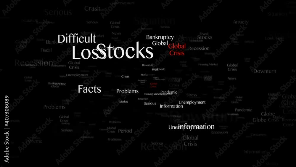 GLOBAL CRISIS Keywords Animation, Background, Loop, 4k
GLOBAL CRISIS Keywords Animation, Background, Loop, 4k