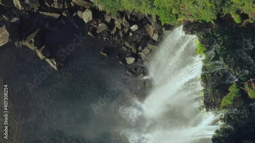 Jeju waterfall, Korea