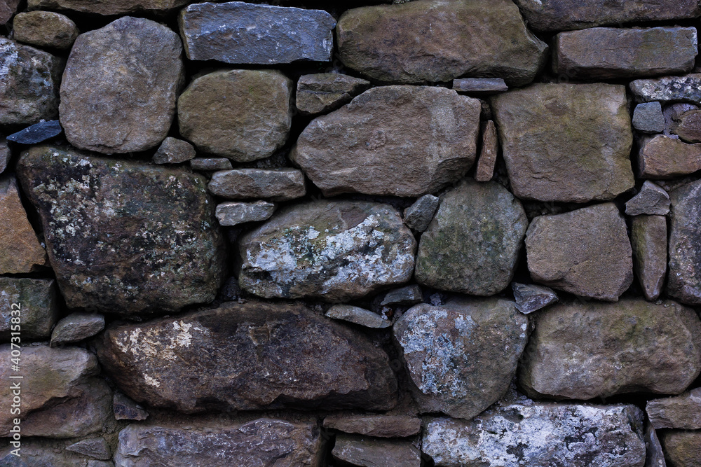 Background stone antique, medieval wall texture photo