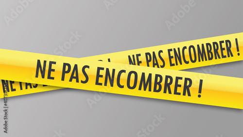 Logo ne pas encombrer.