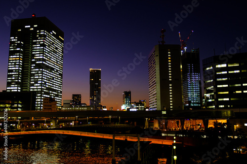              City night view
