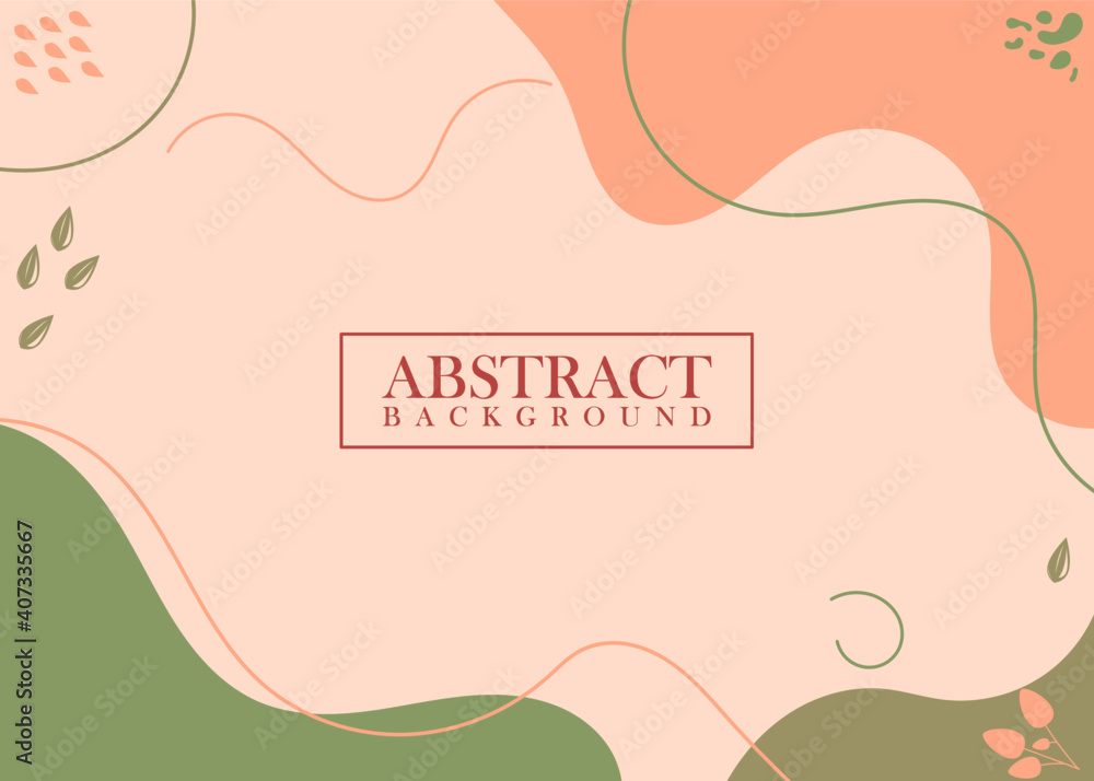 background design with abstract color shape theme