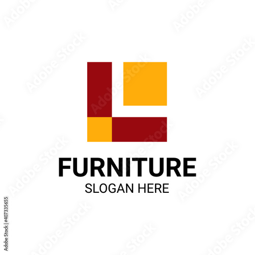 Modern Unique Furniture and Household with Sofa or Chair Icon Logo Vector Design Template Isolated. Free Download Modern Unique Furniture and Household with Sofa or Chair Icon Logo Vector Design Template Isolated. - GFXLoad