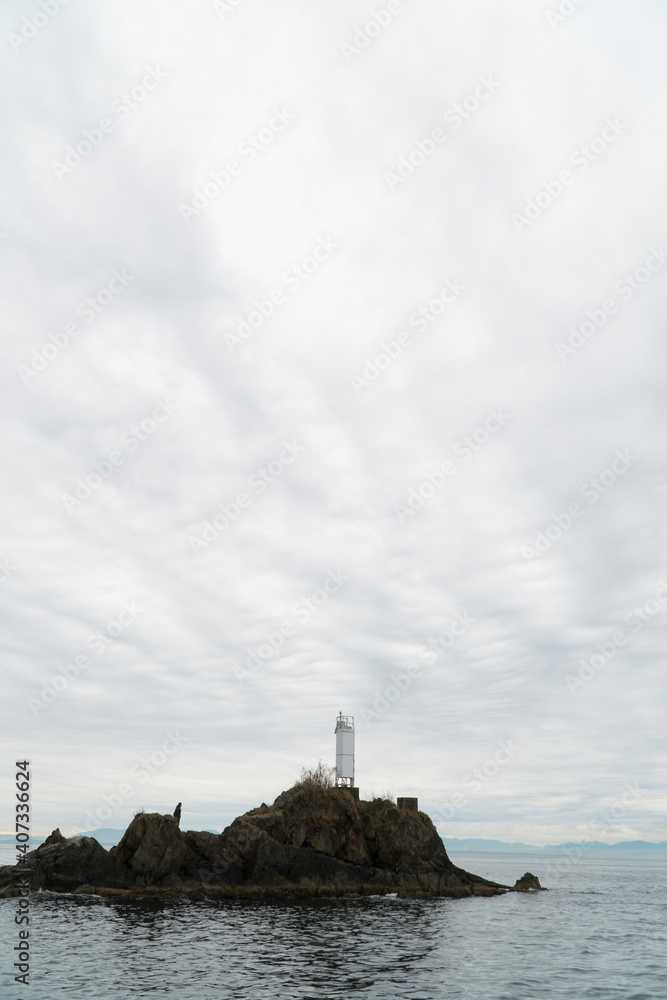 lighthouse on the rock