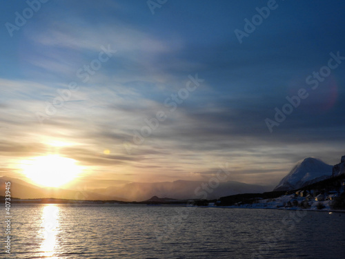 Lyngen-Alpen  Troms og Finnmark  Norwegen