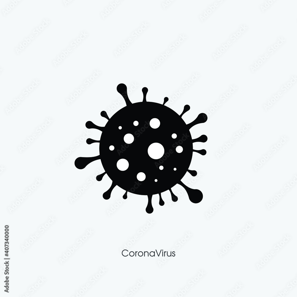 Coronavirus Bacteria Cell Icon, 2019-nCoV, Covid-2019, Covid-19 Novel Coronavirus Bacteria. No Infection and Stop Coronavirus Concepts. Coronavirus Bacteria Cell Icon, 2019-nCoV, Covid-2019, Covid-19 Novel Coronavirus Bacteria. No Infection and Stop Coronavirus Concepts.