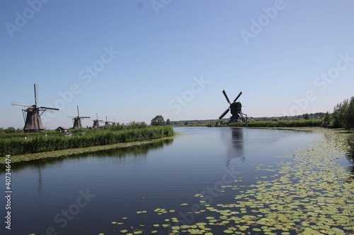Windmills at Kinderdijk, Netherlands