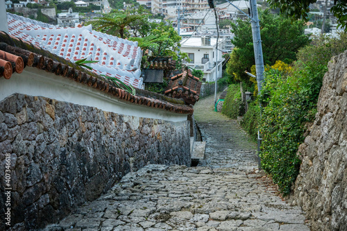 Bild auf Leinwand 首里金城町石畳道