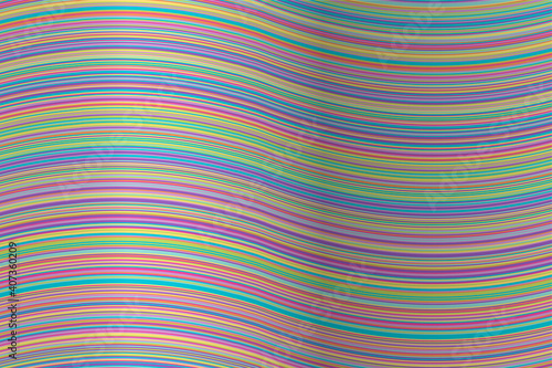 The Colorful Fabric Patterns, Abstract Colorful Striped Background