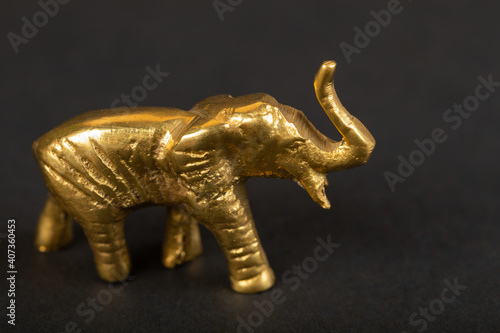 Little gold animal figurine