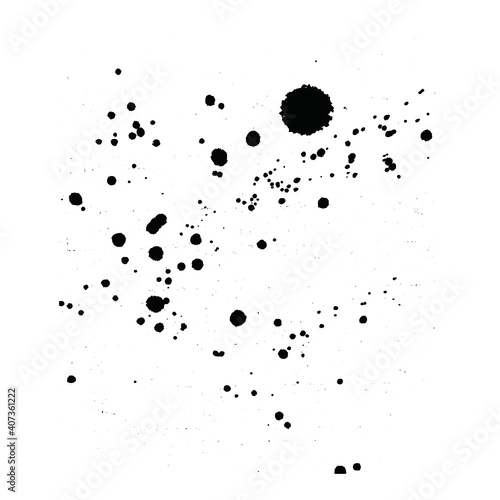 しぶき、ドット、飛び散った、ランダムな図形
Splash, Dots, scattered