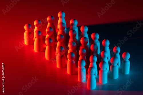 People management concept. ...