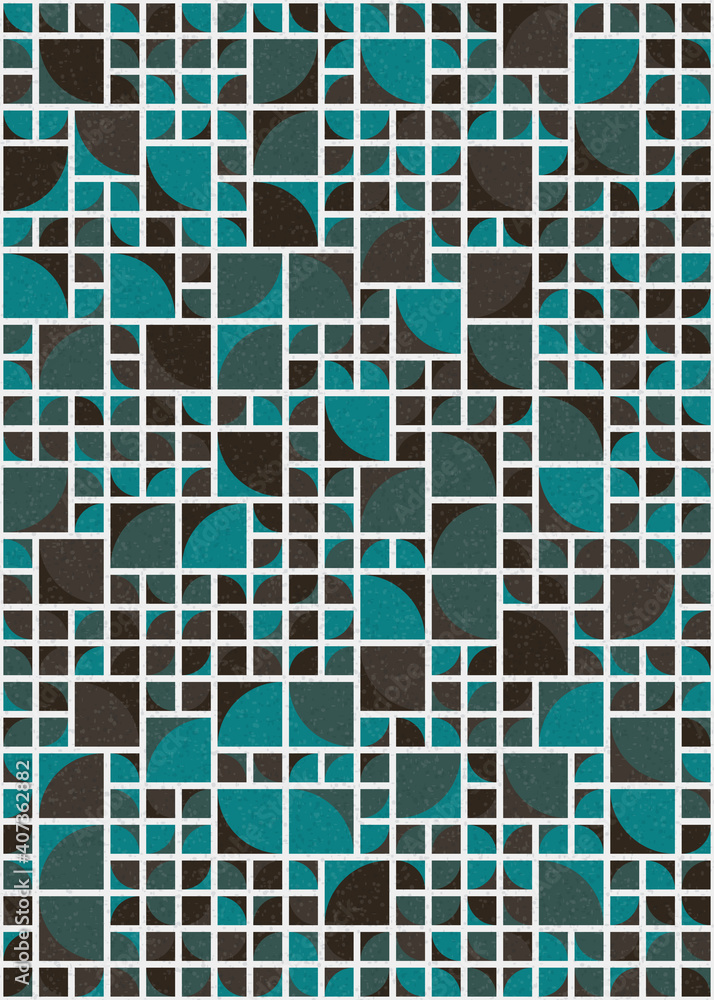 Abstract Geometric Pattern generative computational art illustration Abstract Geometric Pattern generative computational art illustration