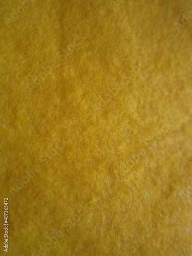 surface of yellow cotton napkin