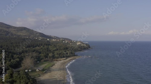 Wallpaper Mural Aerial, Tsiligiorgis / Larissa Beach, Greece Torontodigital.ca