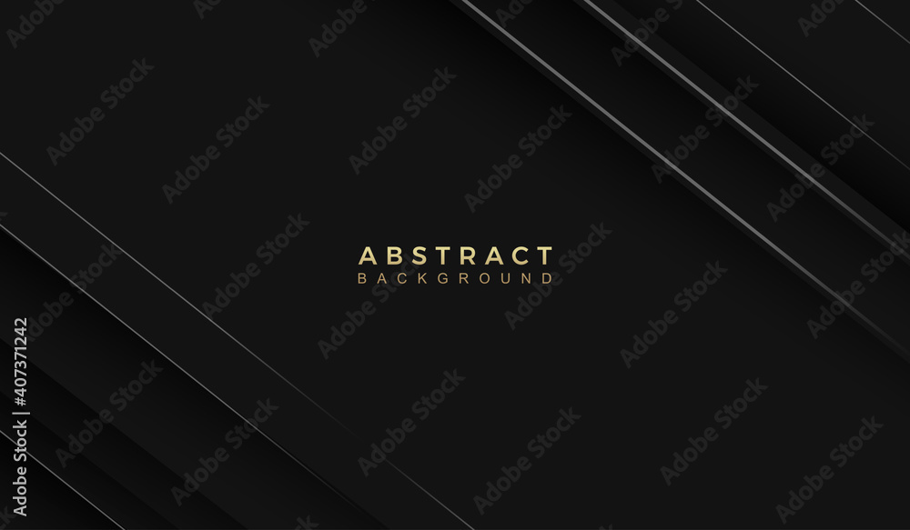 Obraz premium abstract dark background with shiny lines, particle. . vector design template for banner, advertising, poster, cover.