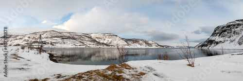 Brücke von Kafjord, Alta, Norwegen