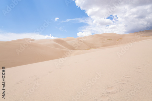 Great Sand Dunes National Park in Colorado  USA