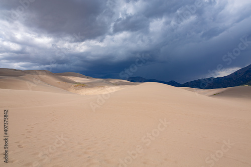 Great Sand Dunes National Park in Colorado  USA