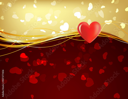  Heart background