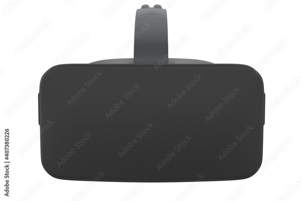 Virtual reality glasses isolated on white with cliping path. 3d rendering Virtual reality glasses isolated on white with cliping path. 3d rendering